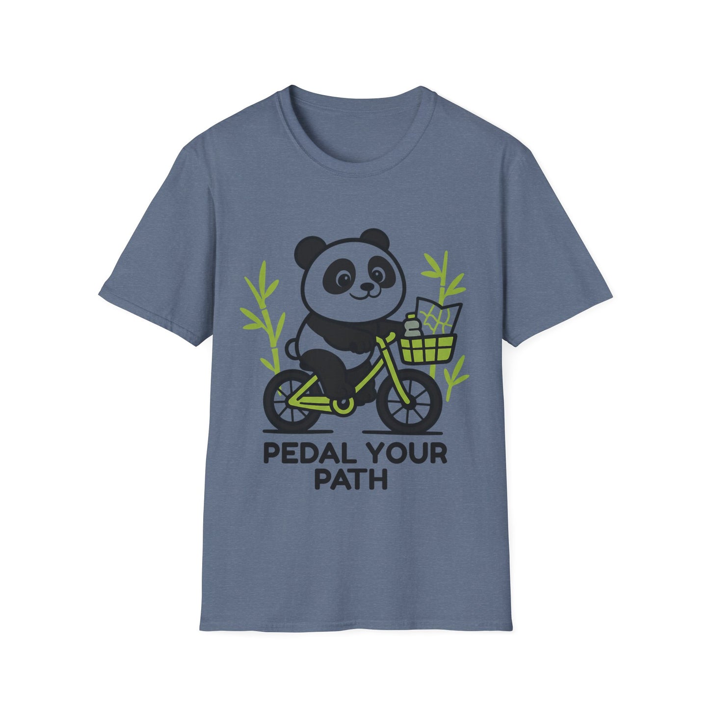 Panda on a bike