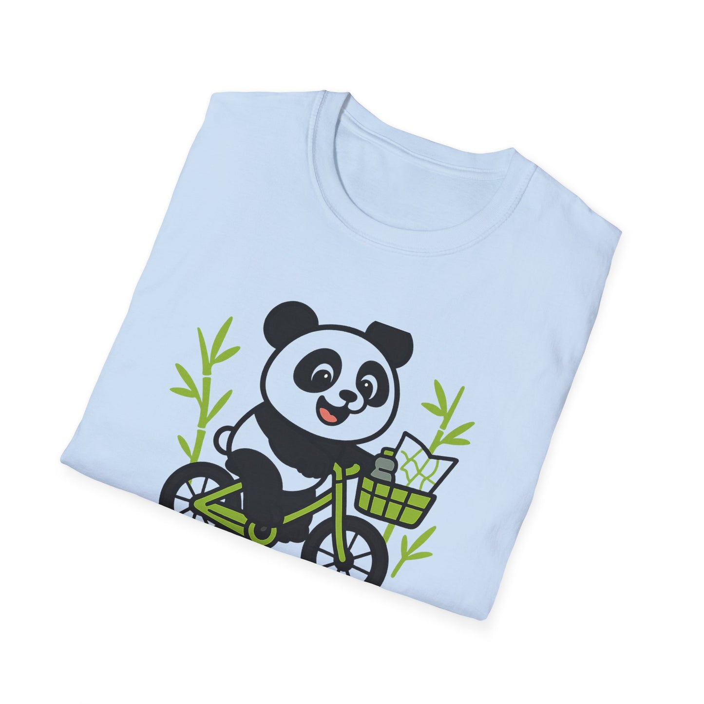 Panda on a bike
