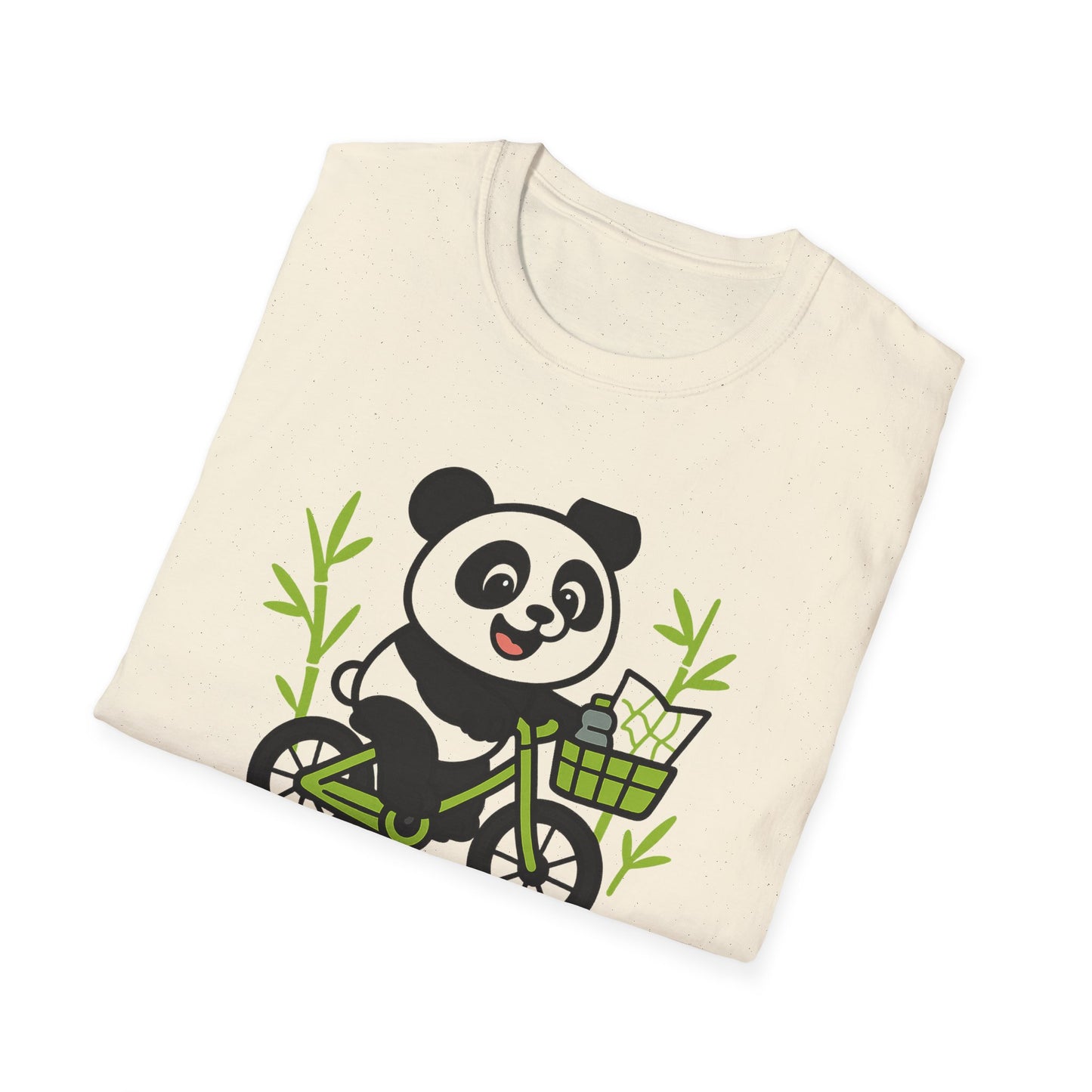 Panda on a bike