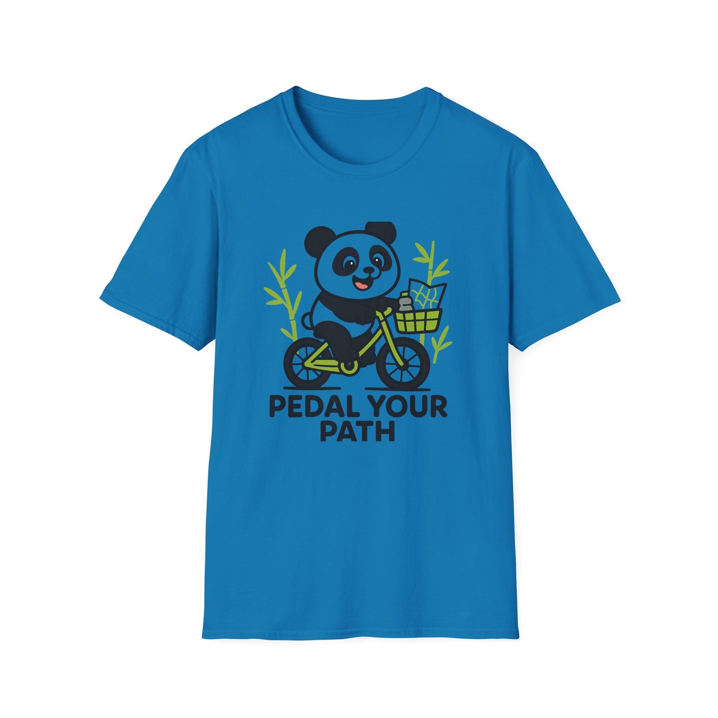 Panda on a bike