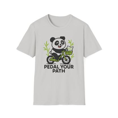 Panda on a bike