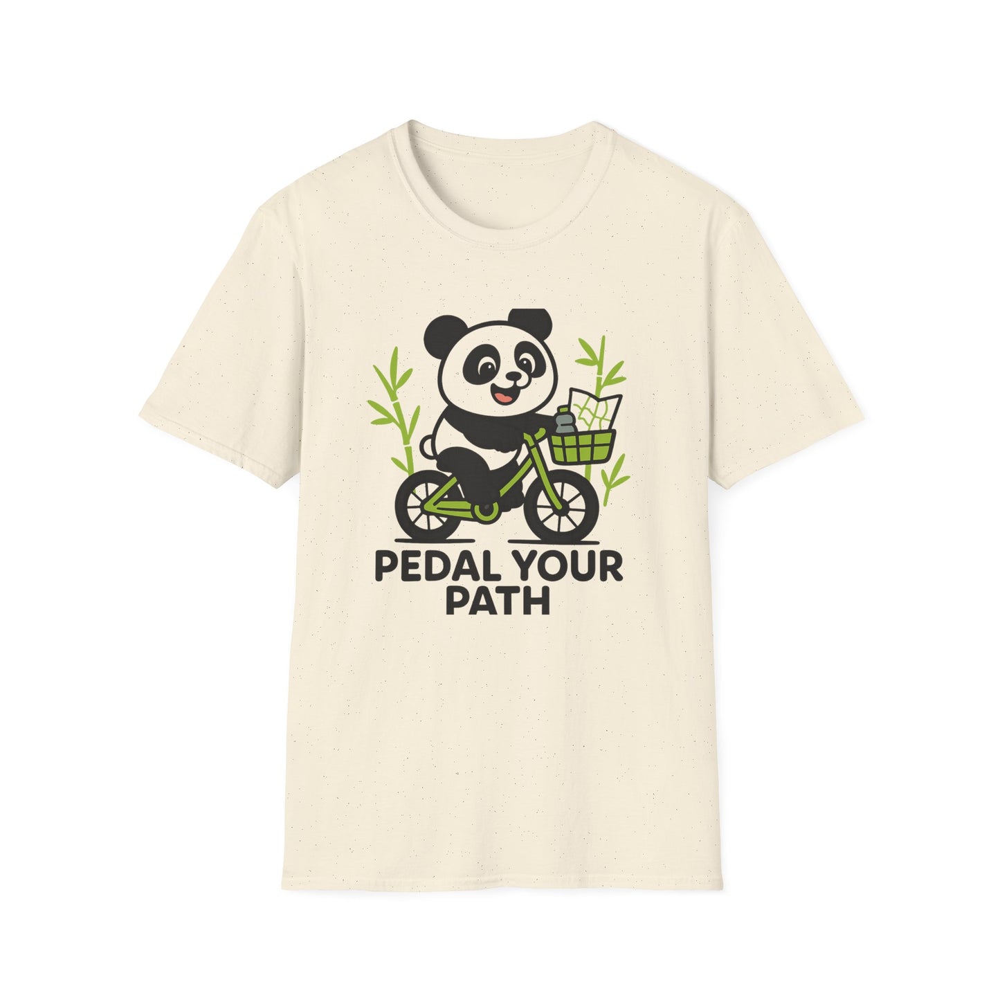Panda on a bike