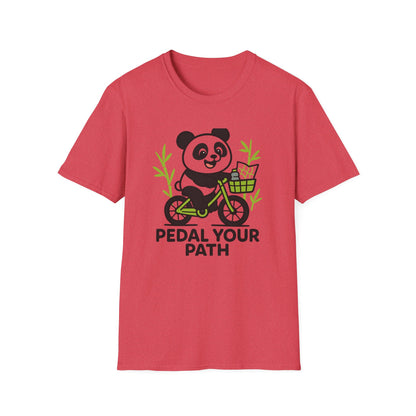Panda on a bike
