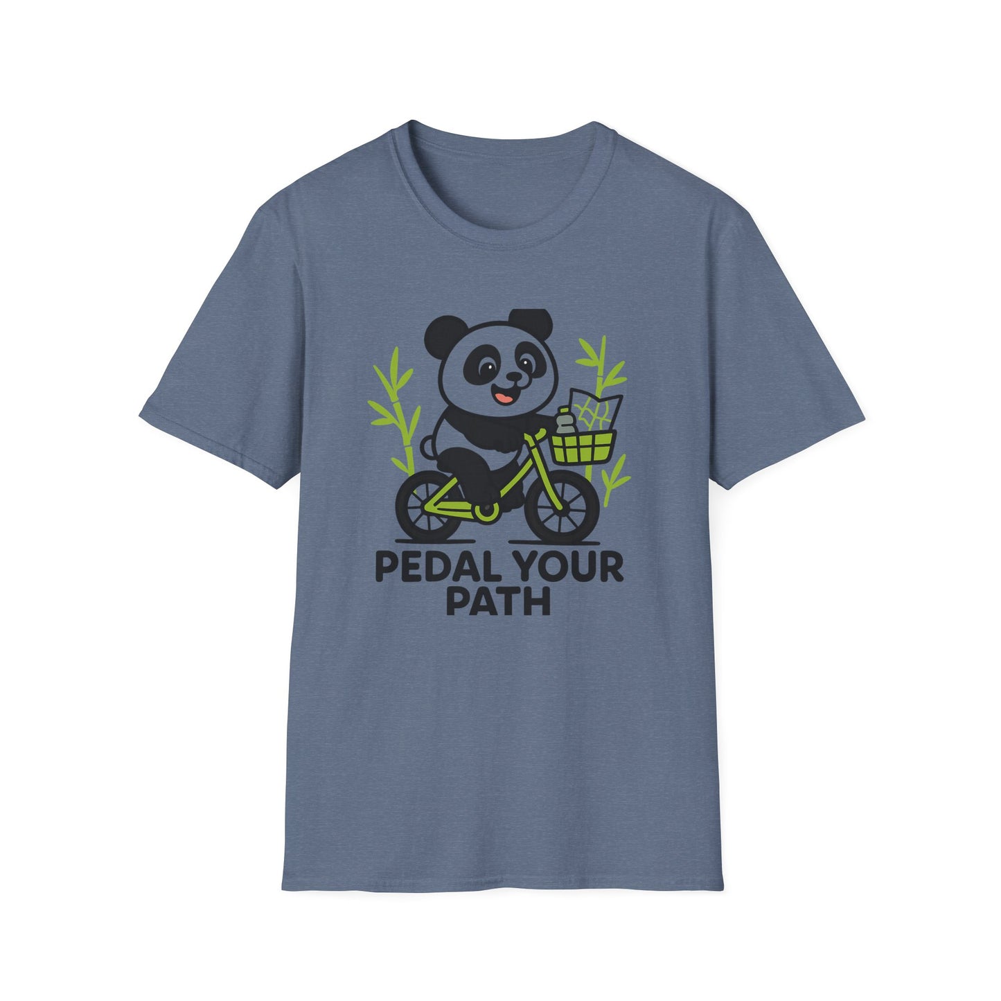 Panda on a bike