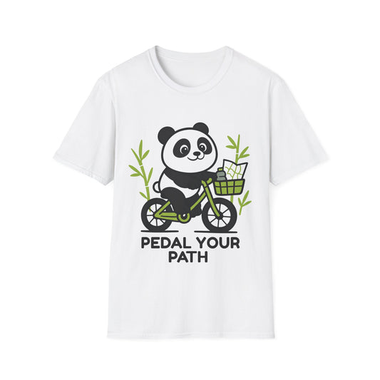 Panda on a bike